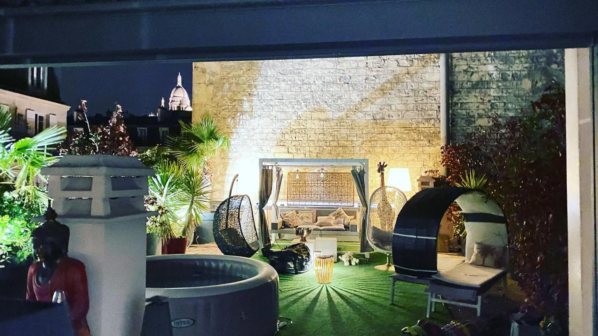 Luxury Flat With Private Rooftop - Paris 18 0*,
