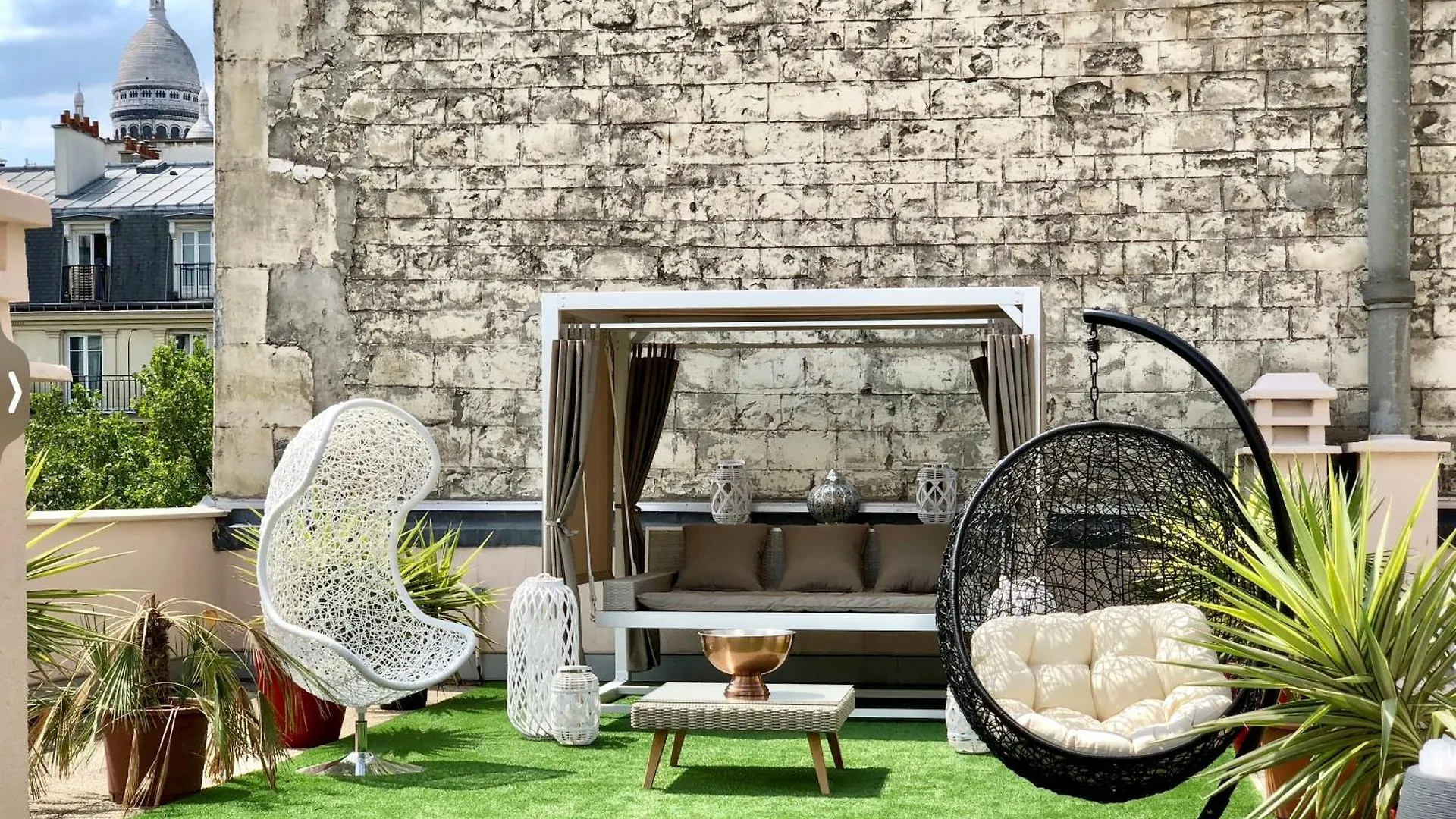 דירה Luxury Flat With Private Rooftop - Paris 18 צרפת