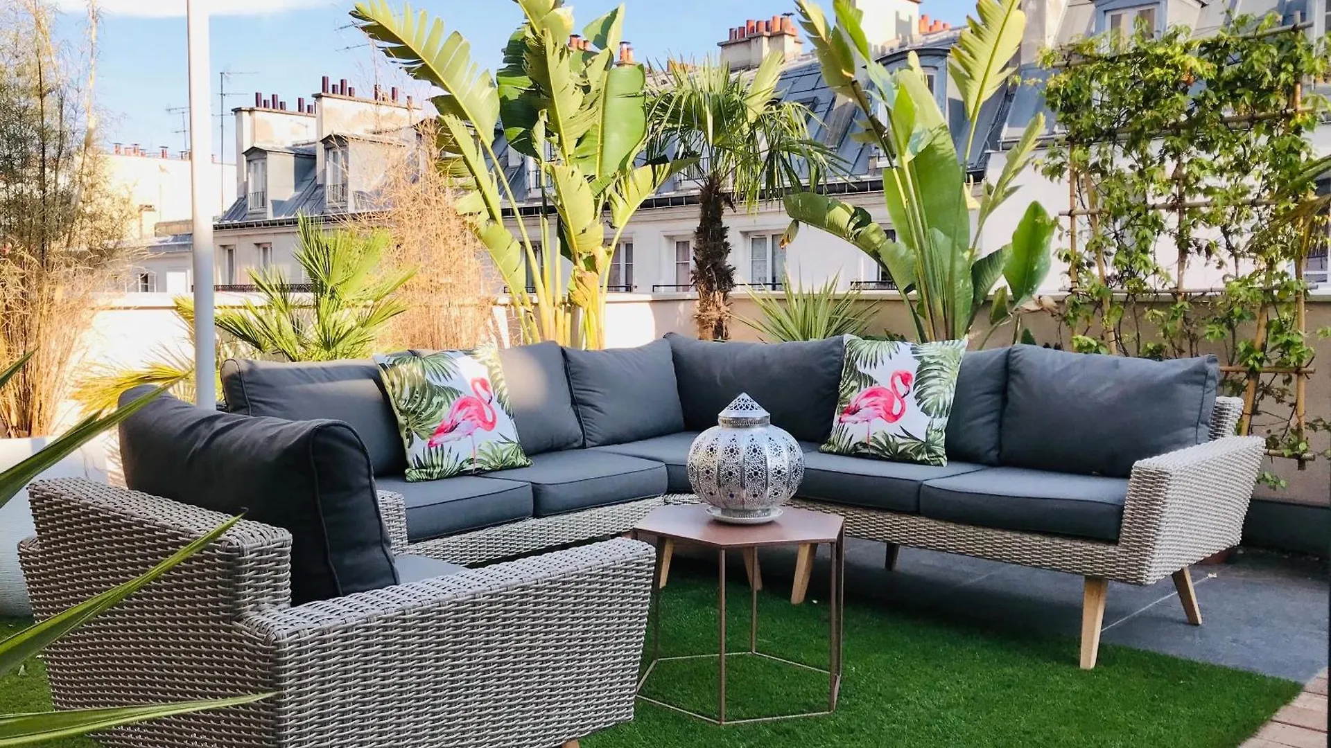 Luxury Flat With Private Rooftop - Paris 18 Apartament